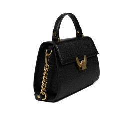 Borsa donna a spalla 032g nero caviale