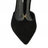 Scarpe eleganti donna 1323 nero velluto