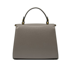 Borsa donna a tracolla 032g taupe caviale
