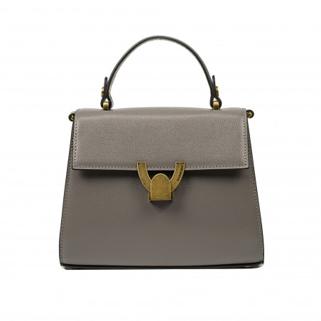 Borsa donna a tracolla 032g taupe caviale