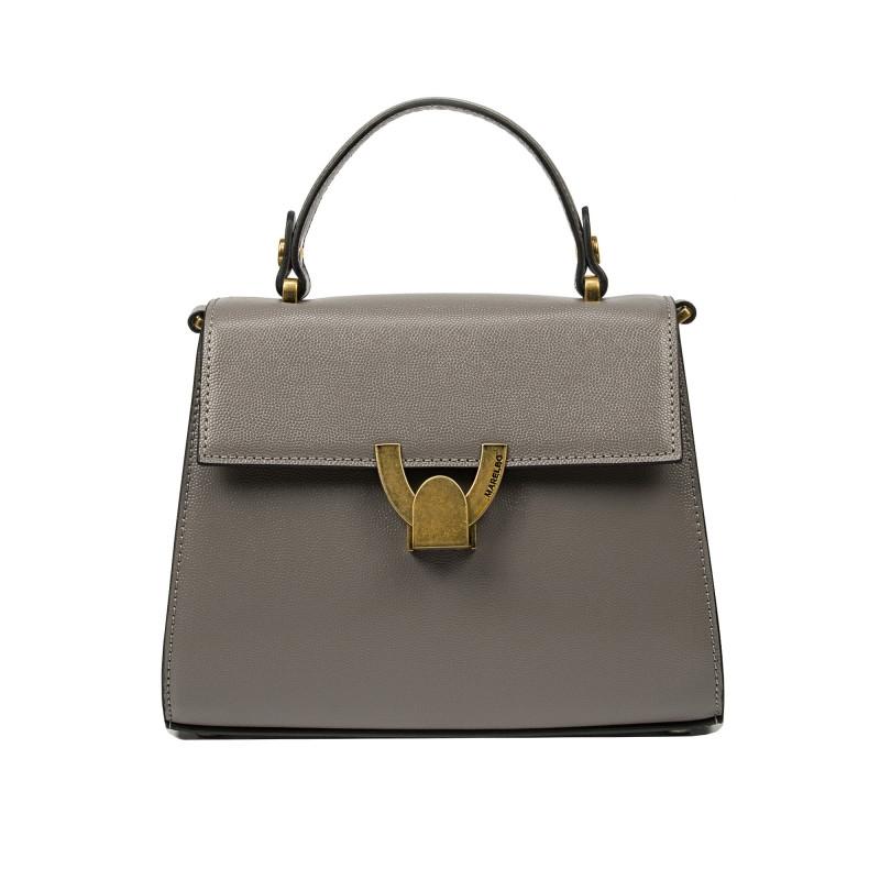 Borsa donna a tracolla 032g taupe caviale