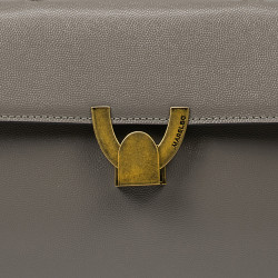 Borsa donna a tracolla 032g taupe caviale