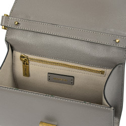 Borsa donna a tracolla 032g taupe caviale