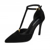 Scarpe eleganti donna 1323 nero velluto