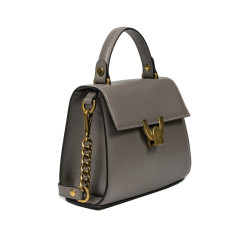 Borsa donna a tracolla 032g taupe caviale