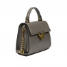 Borsa donna a tracolla 032g taupe caviale