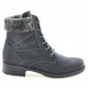 Stivaletti donna 3253 tuxon nero