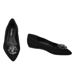 Ballerine donna 1313 nero velluto