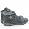 Stivaletti donna 3274 nero+grigio