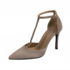 Scarpe eleganti donna 1323 sabbia velluto