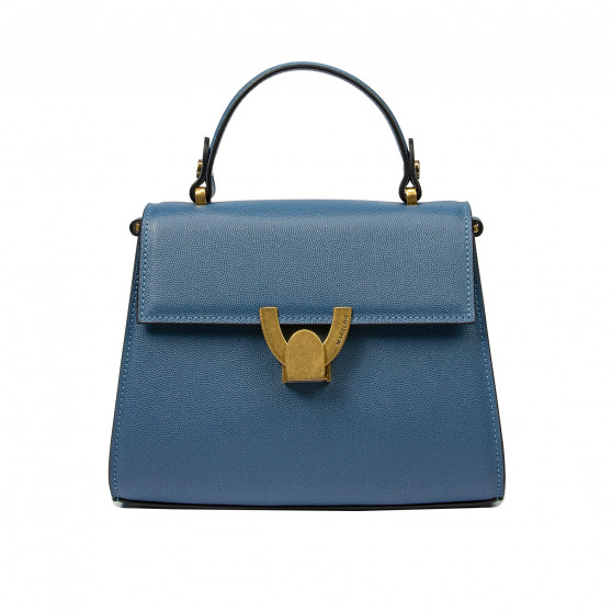 Borsa donna a tracolla 032g blu caviale