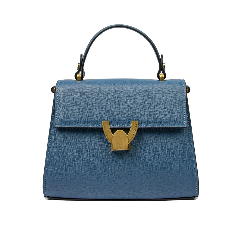 Borsa donna a tracolla 032g blu caviale