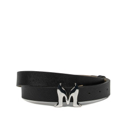 Cintura donna 41m nero pressato