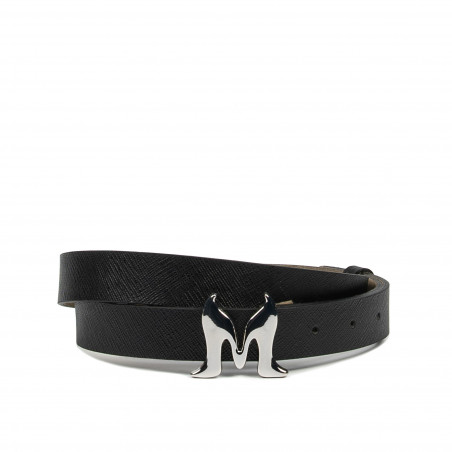 Cintura donna 41m nero pressato