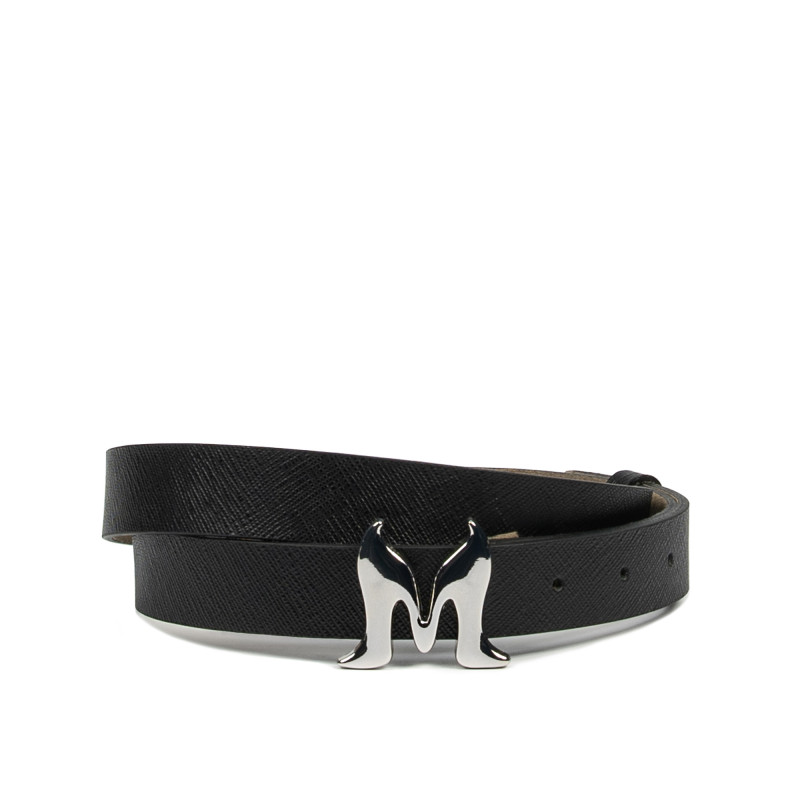 Cintura donna 41m nero pressato