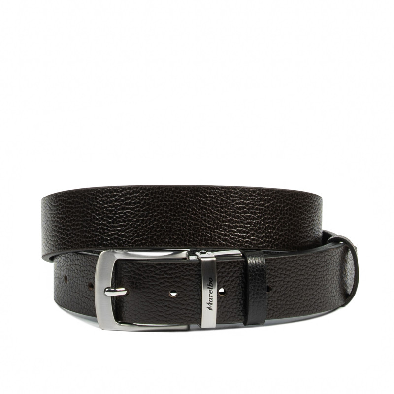 Cintura uomo 71b bicolore biz nero+biz marrone