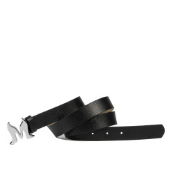 Cintura donna 41m nero pressato