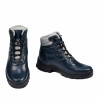 Stivaletti uomo 4142 indaco combinato