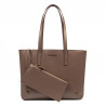 Borsa donna a tracolla 030g cappuccino saffiano