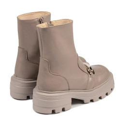 Stivaletti donna 3392 capuccino