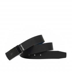Cintura uomo 62b bicolore biz blu+nero opaco