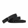 Cintura uomo 62b bicolore biz blu+nero opaco