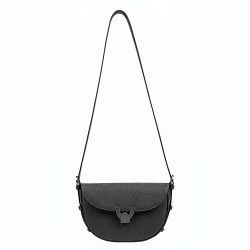 Borsa da donna a spalla 035g 01 nero combinato