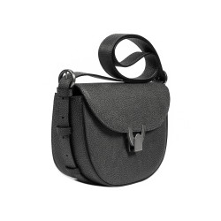 Borsa da donna a spalla 035g 01 nero combinato