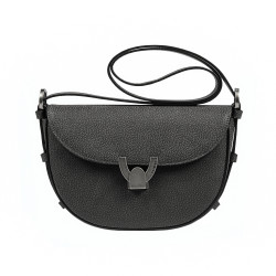 Borsa da donna a spalla 035g 01 nero combinato