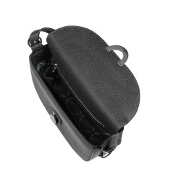 Borsa da donna a spalla 035g 01 nero combinato