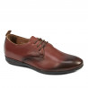 Scarpe eleganti adolescenti 370 a cognac