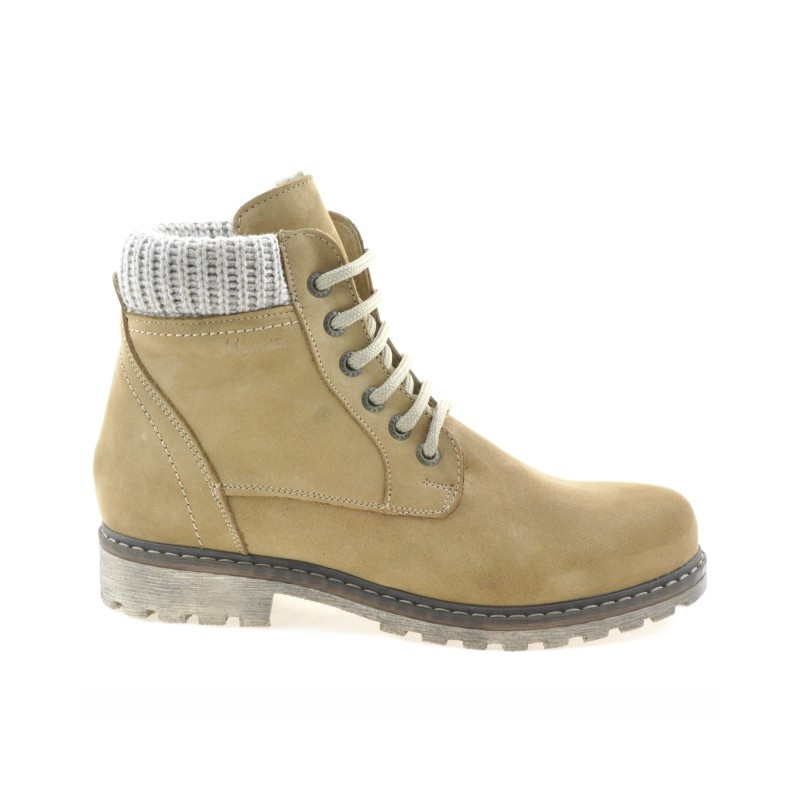 Stivaletti donna 3269 bufo sabbia