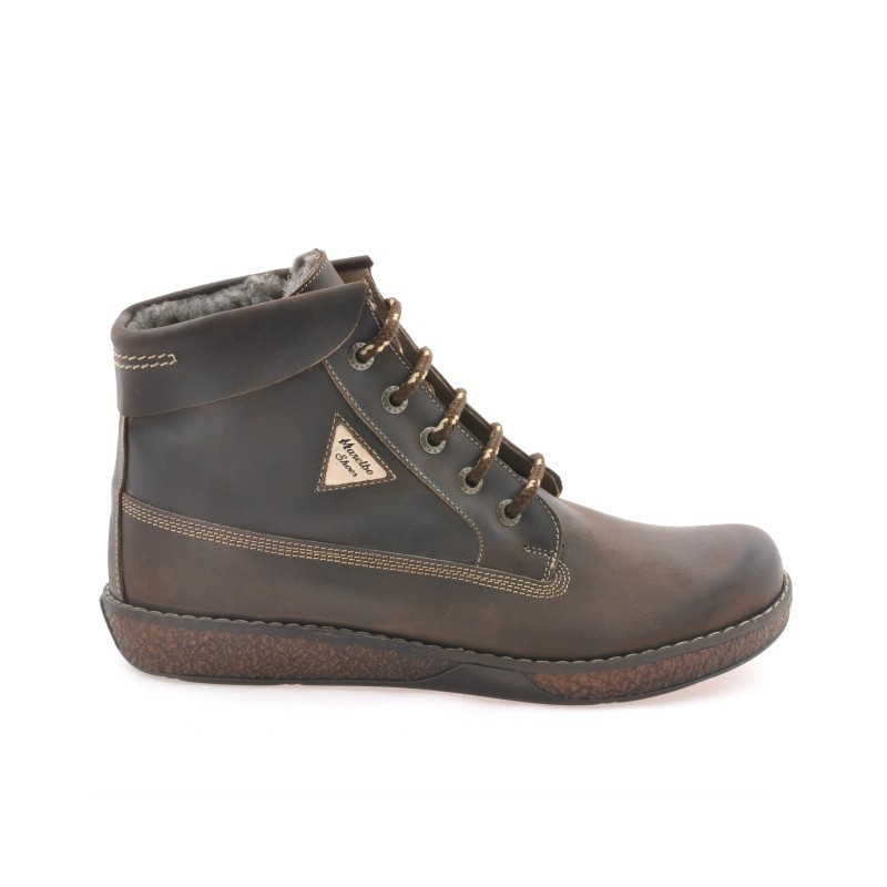 Stivaletti donna 3251 tuxon caffè
