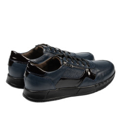 Scarpe casual/sport uomo 916 indaco combinato