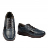 Scarpe casual/sport uomo 916-1 indaco combinato