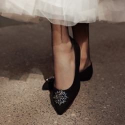 Ballerine donna 1313 nero velluto