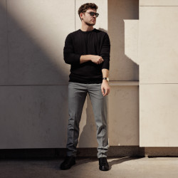 Scarpe casual/sport uomo 970-1 nero