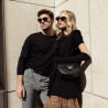 Cintura uomo 70b nero lucido lifestyle