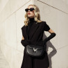 Borsa donna a tracolla 035g 01 biz nero