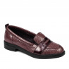 Scarpe casual/eleganti donna 6037 bordeaux perlato combinato