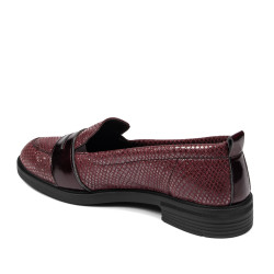 Scarpe casual/eleganti donna 6037 bordeaux perlato combinato