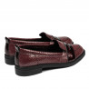 Scarpe casual/eleganti donna 6037 bordeaux perlato combinato
