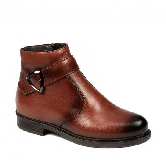 Stivaletti donna 3395 a marrone