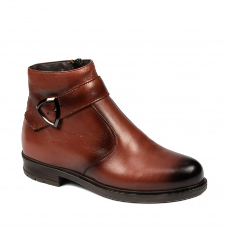Stivaletti donna 3395 a marrone