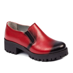 Scarpe casual donna 684 a rosso