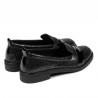 Scarpe casual/eleganti donna 6037 nero perlato combinato