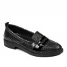Scarpe casual/eleganti donna 6037 nero perlato combinato
