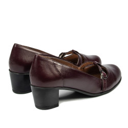 Scarpe casual / eleganti donna 6012 bordò