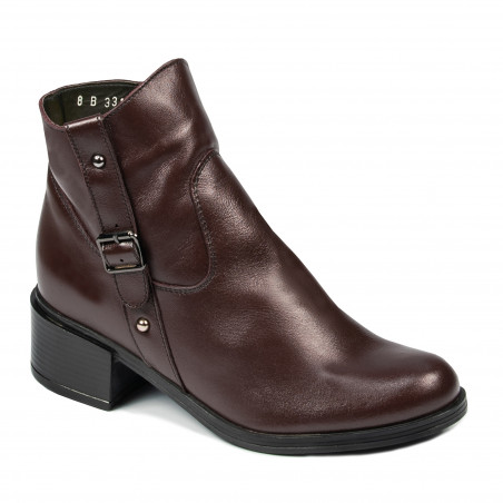 Stivaletti donna 3319 bordeaux