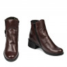 Stivaletti donna 3319 bordeaux